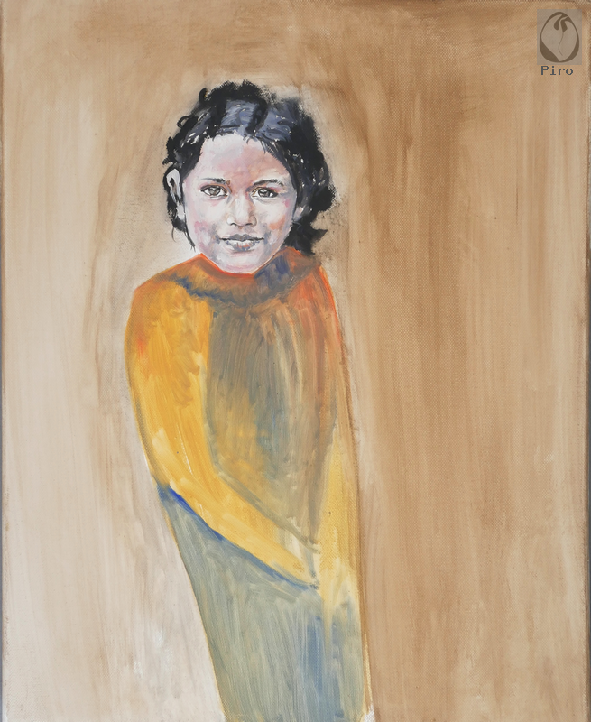 oil on canvas - olio su tela di Piro